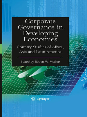 cover image of Corporate Governance in Developing Economies